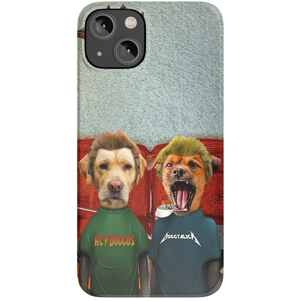 Funda personalizada para teléfono con 2 mascotas &#39;Beavis y Buttsniffer&#39;