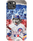 Funda para teléfono personalizada 'Chicago Cubdogs'