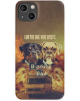 Funda personalizada para teléfono con 2 mascotas 'Barking Bad'