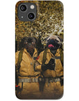 Funda para móvil personalizada con 2 mascotas 'Dog Busters'