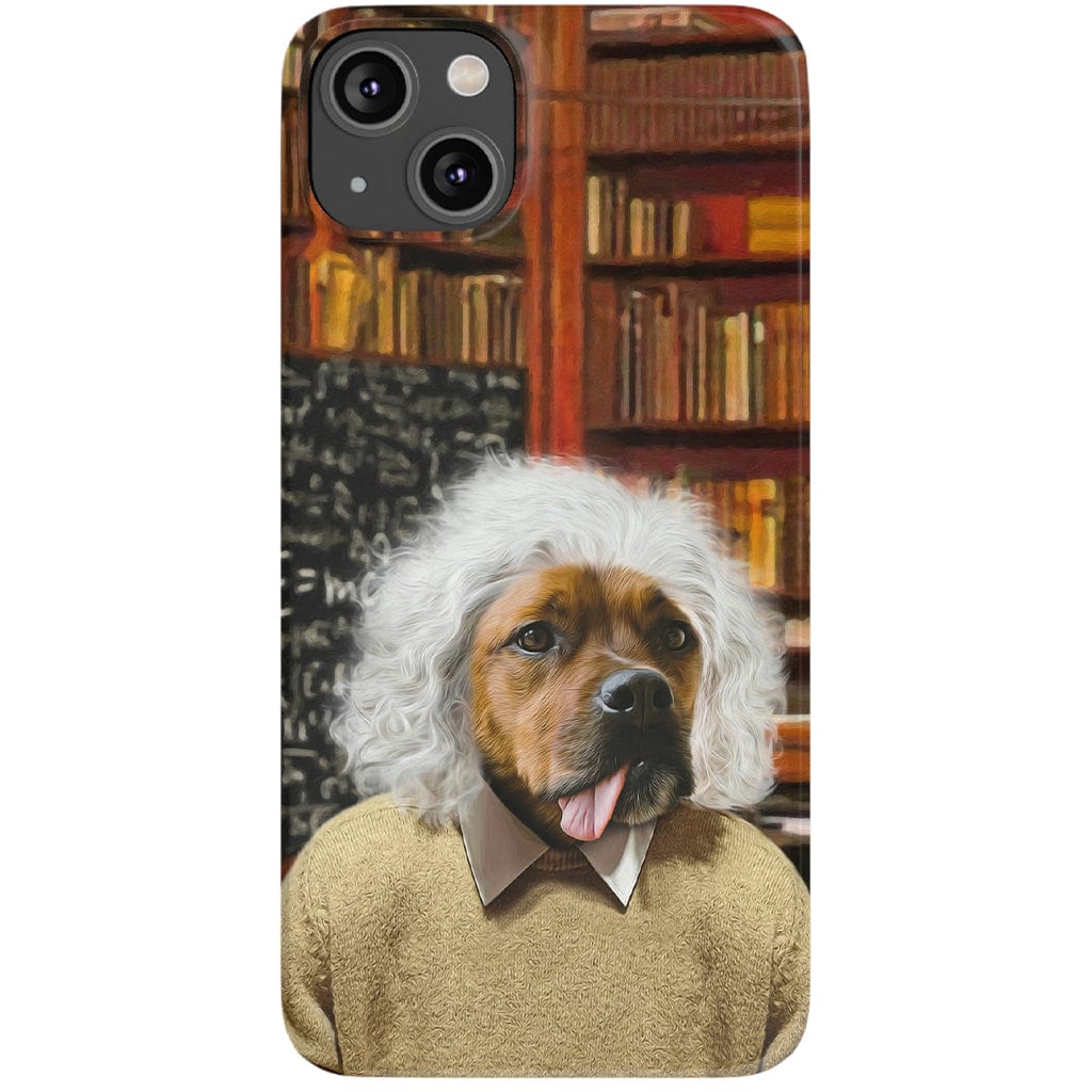 Funda para móvil personalizada &#39;Albert Pawstein&#39;