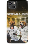 'Alemania Doggos' Funda personalizada para teléfono con 2 mascotas