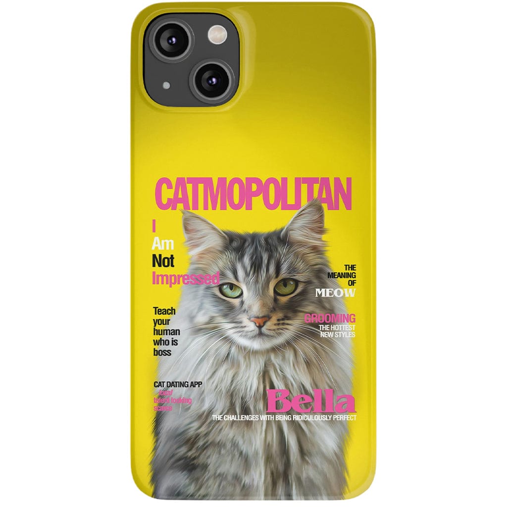 Funda para móvil personalizada &#39;Catmopolitan&#39;