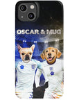 Funda personalizada para teléfono con 2 mascotas 'England Doggos'