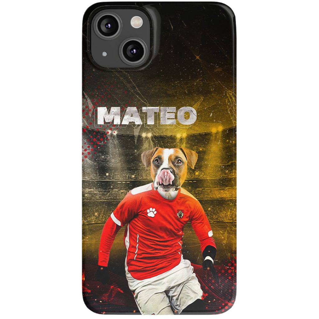 Funda para móvil personalizada &#39;Austria Doggos Soccer&#39;