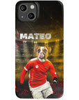 Funda para móvil personalizada 'Austria Doggos Soccer'