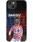 Funda para móvil personalizada 'Croacia Doggos Soccer'