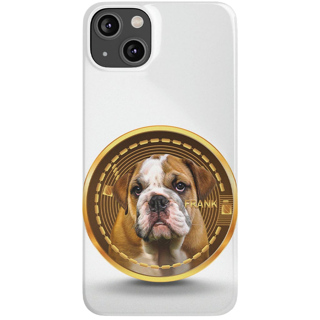 Funda para teléfono personalizada &#39;Crypto personalizado (tu perro)&#39;