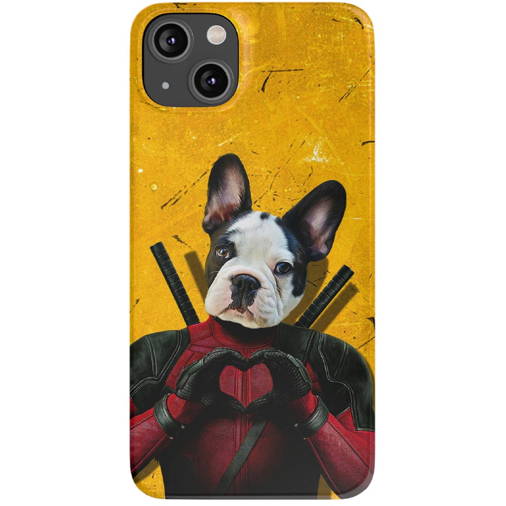 Funda para teléfono personalizada &#39;Deadpaw&#39;