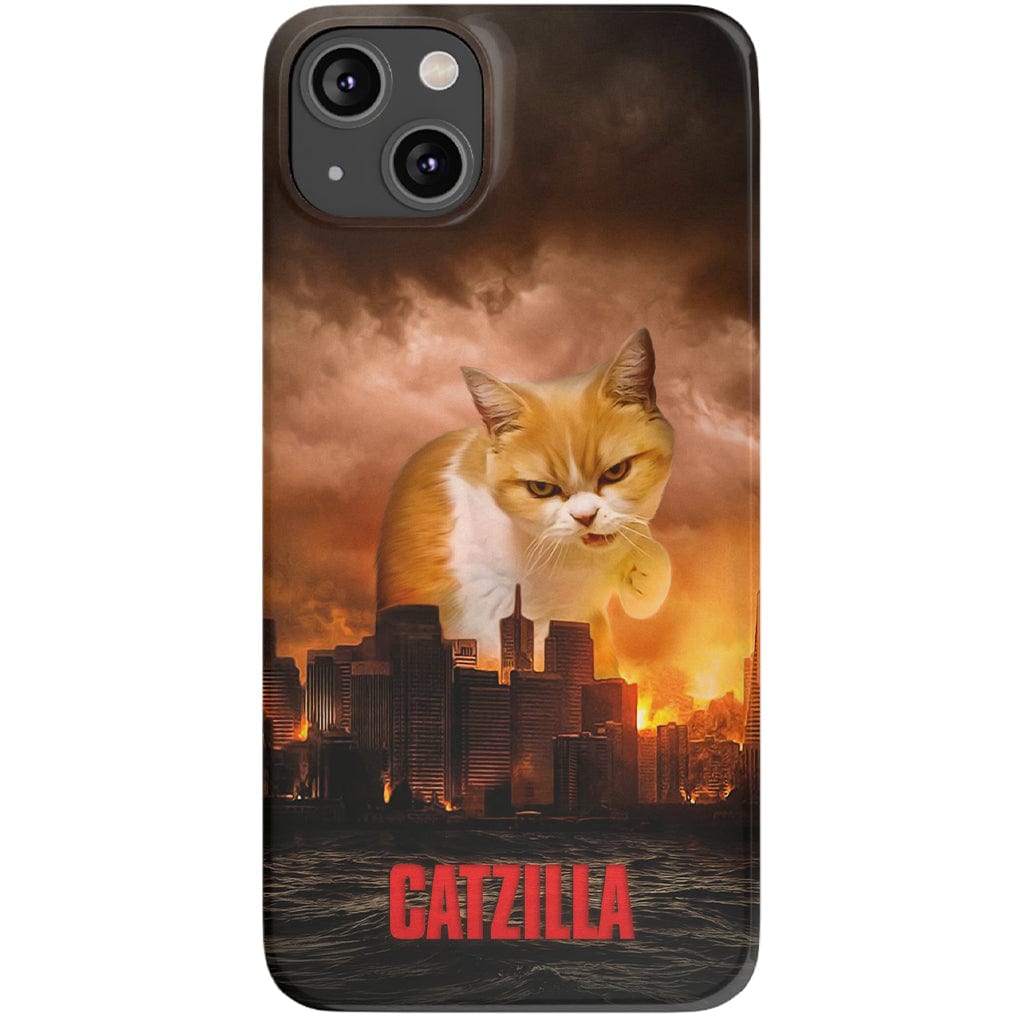 Funda para móvil personalizada &#39;Catzilla&#39;