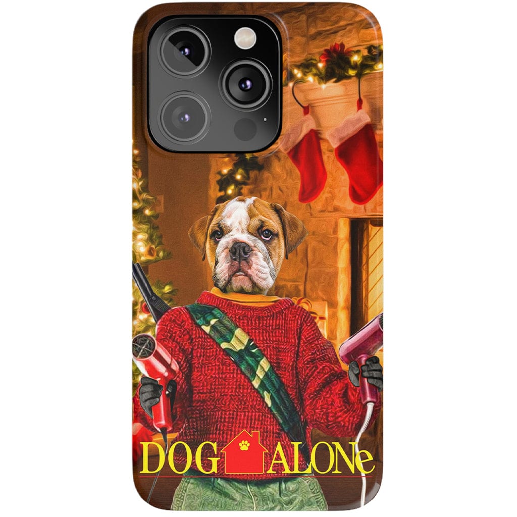 Funda para teléfono personalizada &#39;Perro solo&#39;