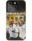 'Alemania Doggos' Funda personalizada para teléfono con 2 mascotas