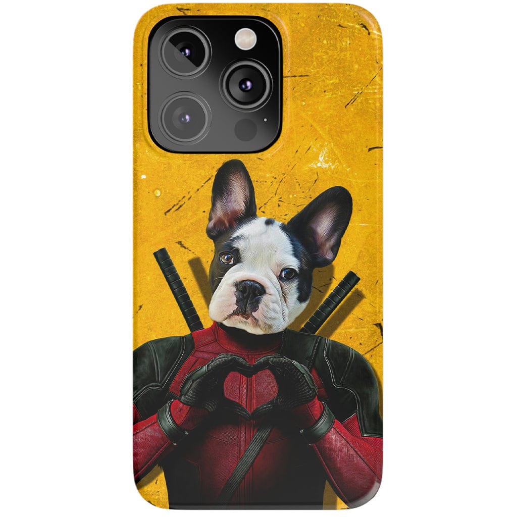 Funda para teléfono personalizada &#39;Deadpaw&#39;