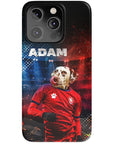 Funda para teléfono personalizada 'Fútbol de Doggos Checos'