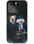 Funda personalizada para teléfono con 2 mascotas 'AC/Doggos'