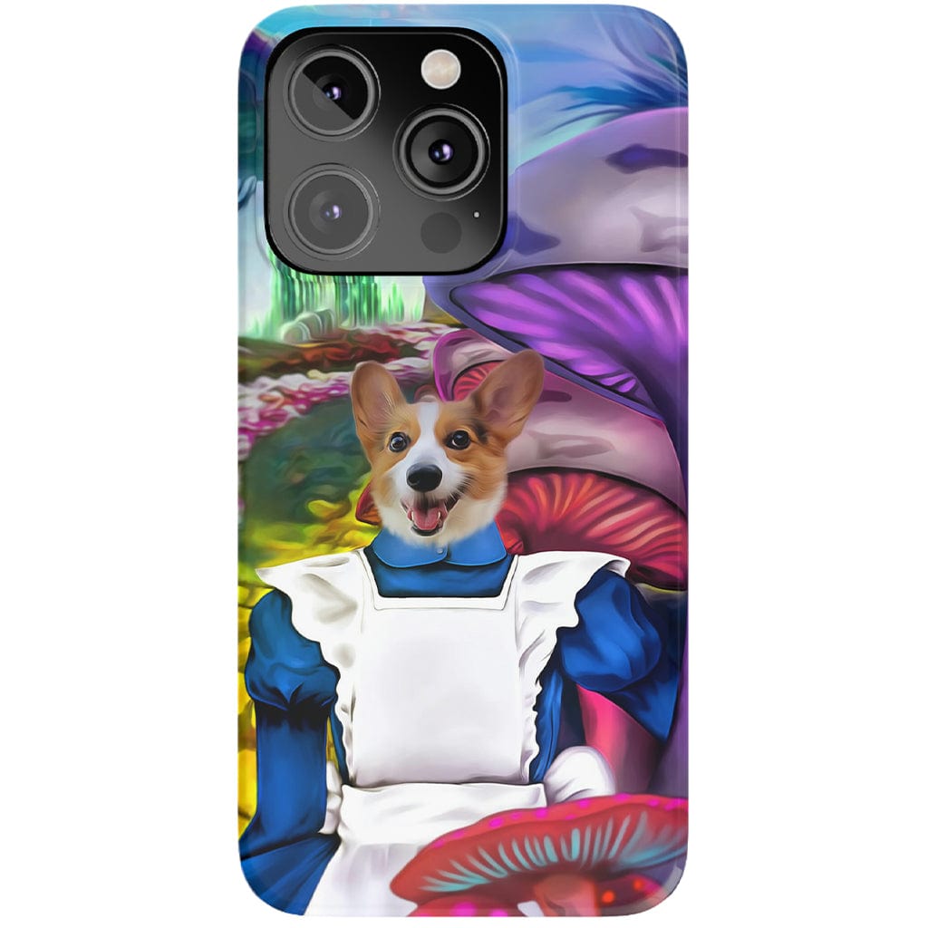 Funda para móvil personalizada &#39;Alicia en Doggoland&#39;