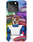 Funda para móvil personalizada 'Alicia en Doggoland'