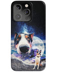 Funda para móvil personalizada 'Doggo in Space'