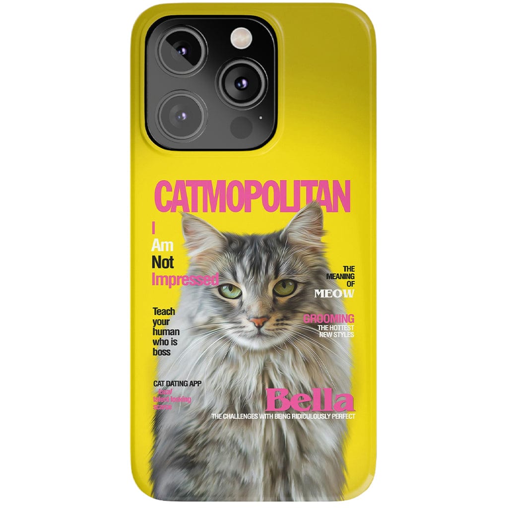 Funda para móvil personalizada &#39;Catmopolitan&#39;