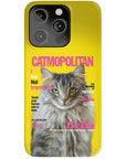 Funda para móvil personalizada 'Catmopolitan'