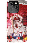 Funda para teléfono personalizada 'Cincinnati Red Doggos'