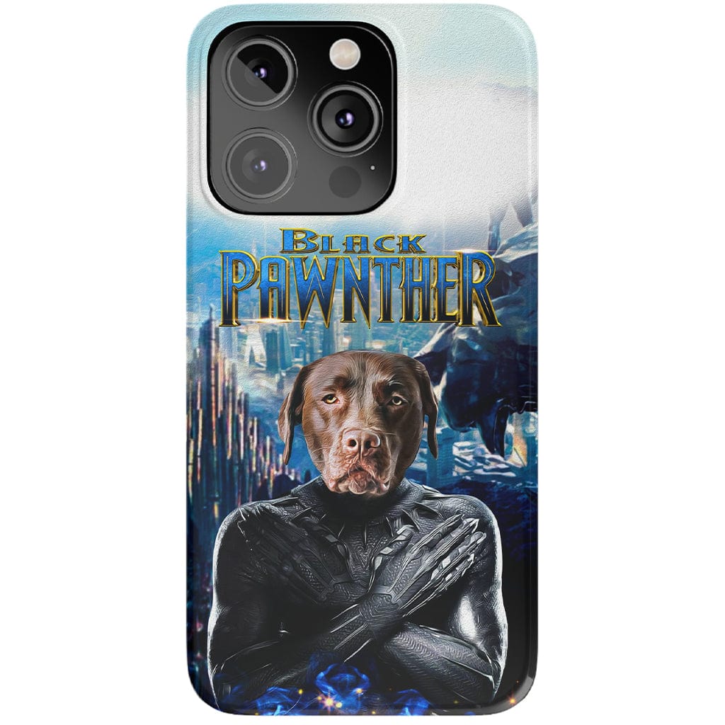 Funda para teléfono personalizada &#39;Black Pawnther&#39;