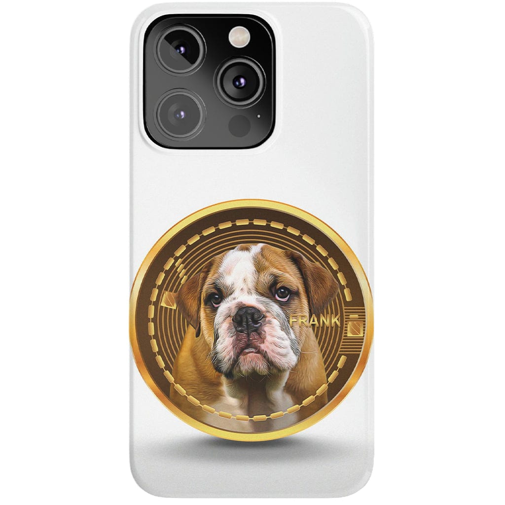 Funda para teléfono personalizada &#39;Crypto personalizado (tu perro)&#39;