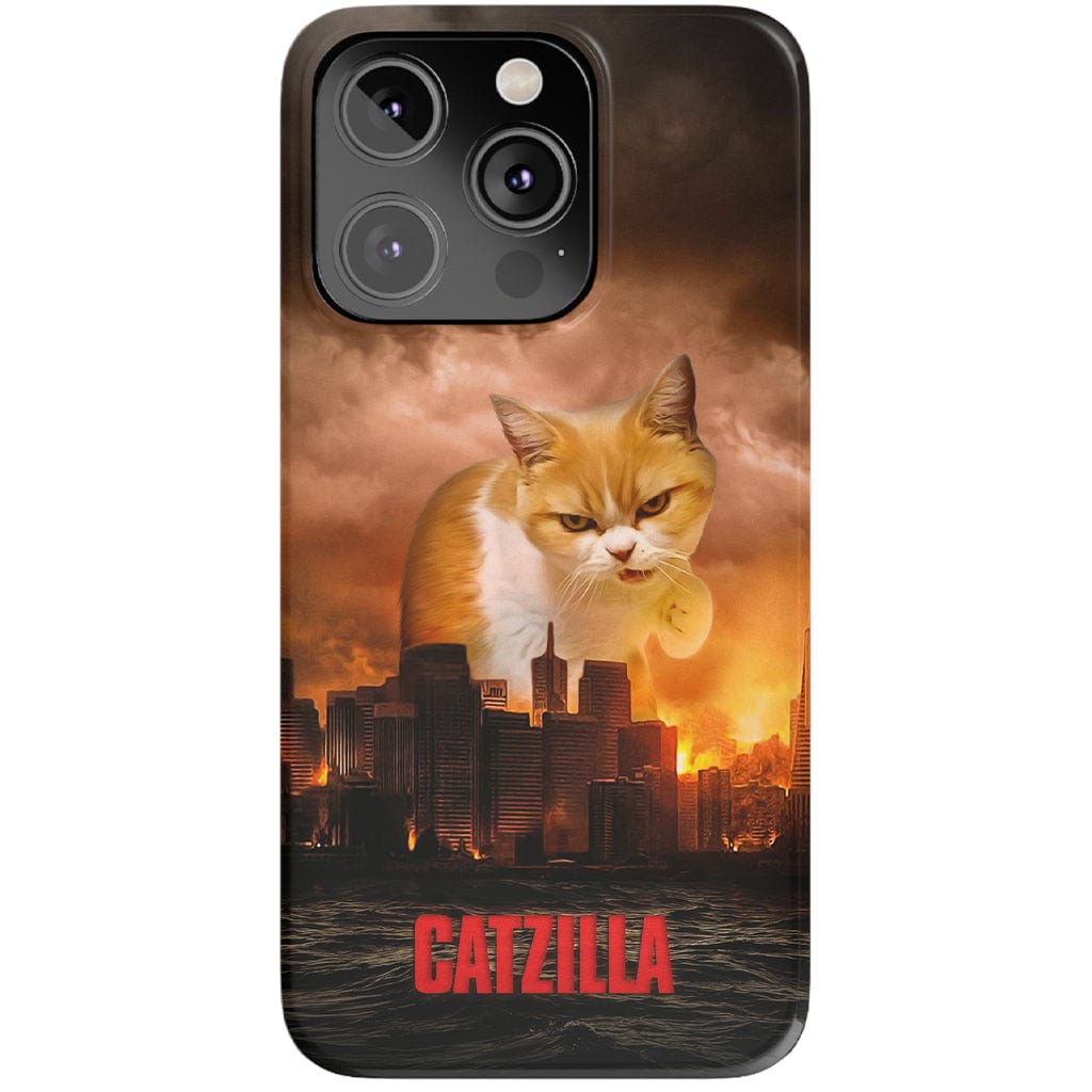 Funda para móvil personalizada &#39;Catzilla&#39;