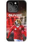 Funda para móvil personalizada 'Dinamarca Doggos Soccer'