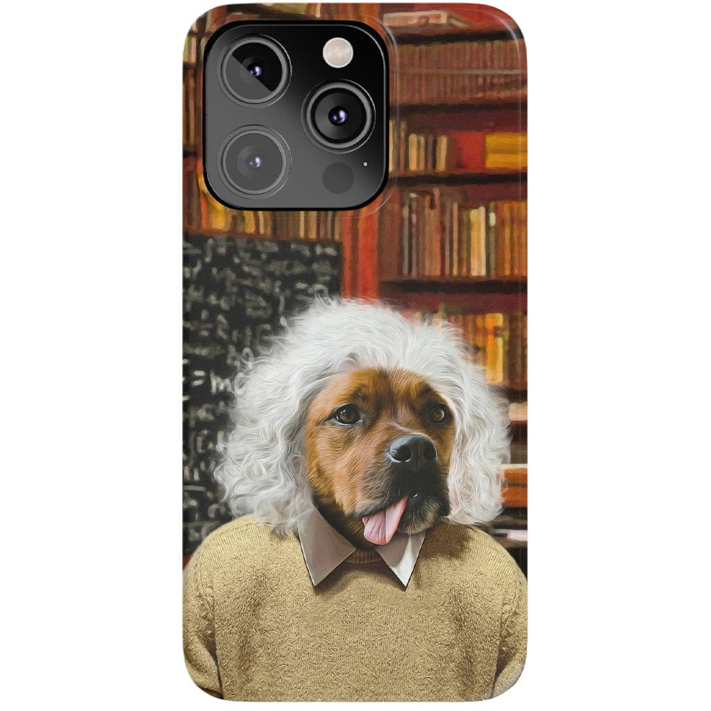 Funda para móvil personalizada &#39;Albert Pawstein&#39;