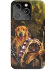 Funda personalizada para teléfono con 2 mascotas 'Chewdogga &amp; Dogg-E-Wok'