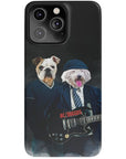 Funda personalizada para teléfono con 2 mascotas 'AC/Doggos'