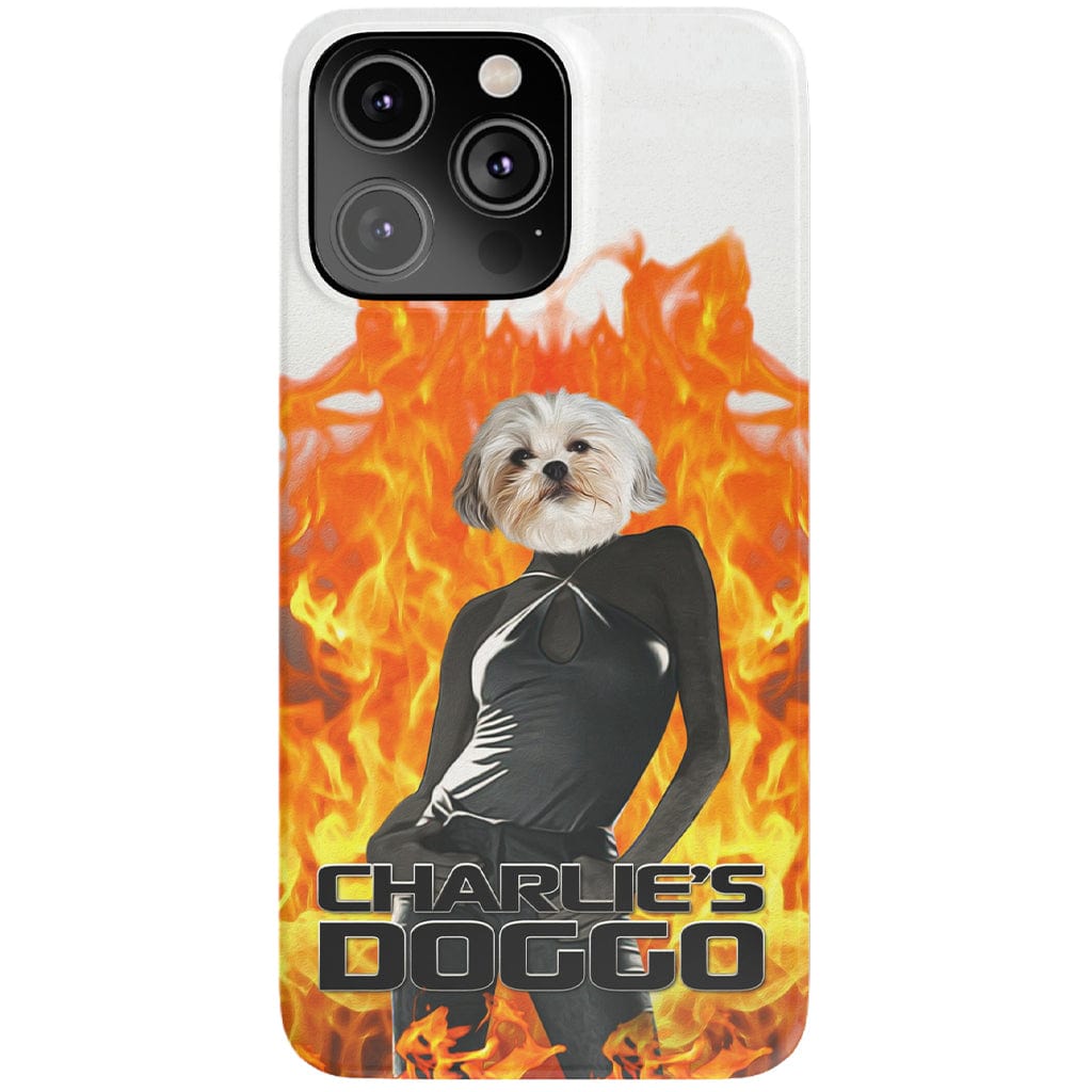 Funda para teléfono personalizada &#39;Charlie&#39;s Doggo&#39;