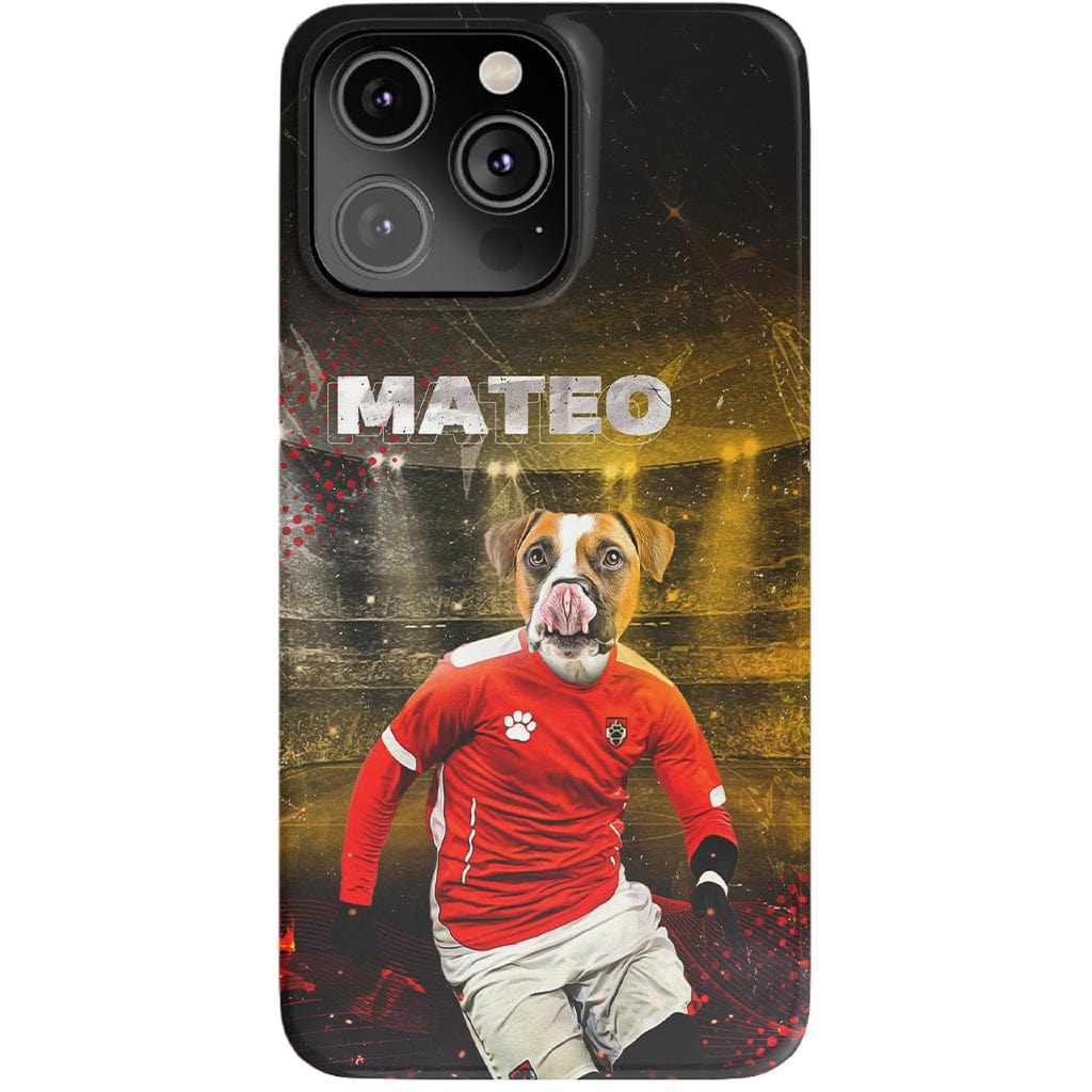 Funda para móvil personalizada &#39;Austria Doggos Soccer&#39;