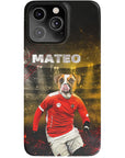 Funda para móvil personalizada 'Austria Doggos Soccer'