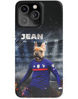 Funda para teléfono personalizada 'France Doggos Soccer'