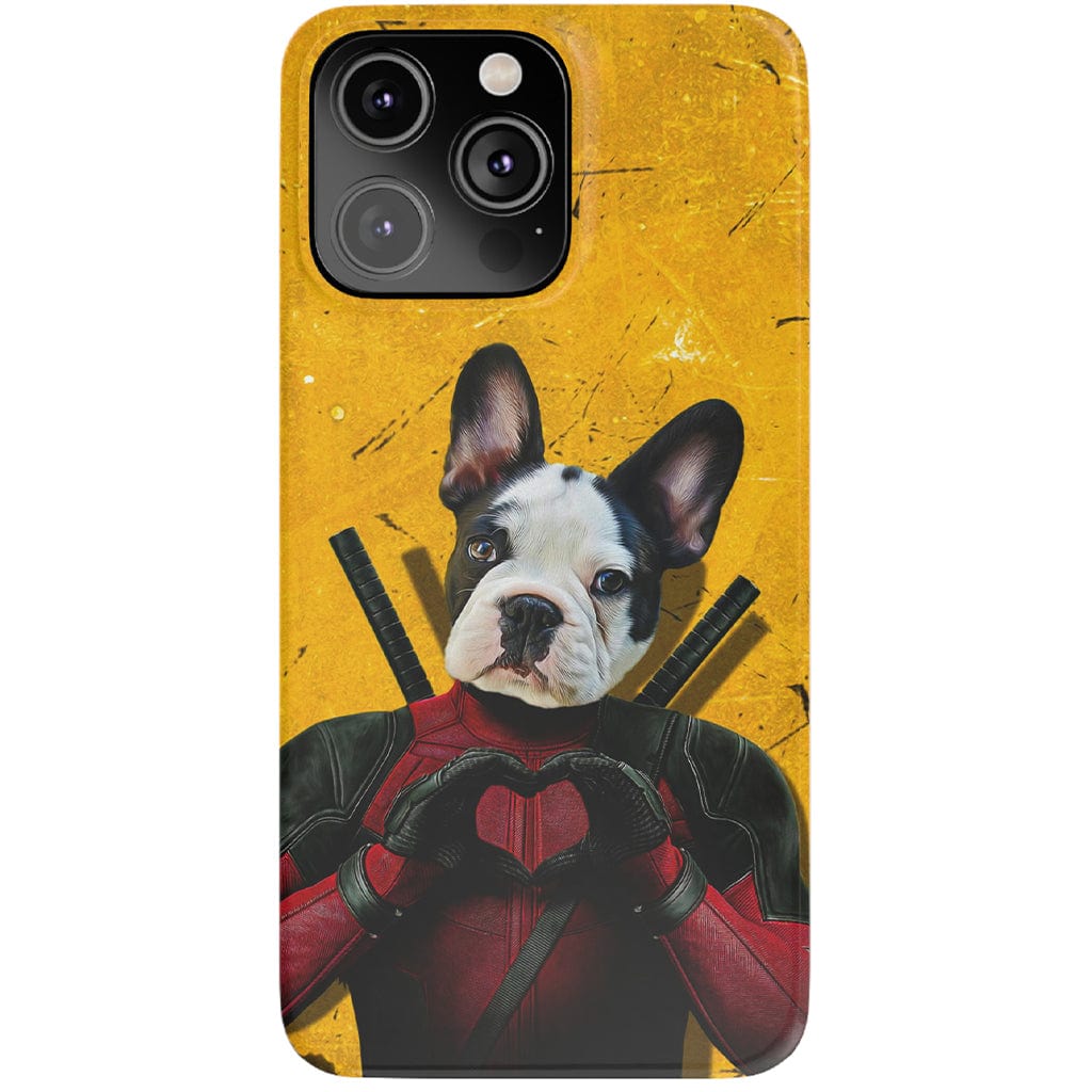 Funda para teléfono personalizada &#39;Deadpaw&#39;