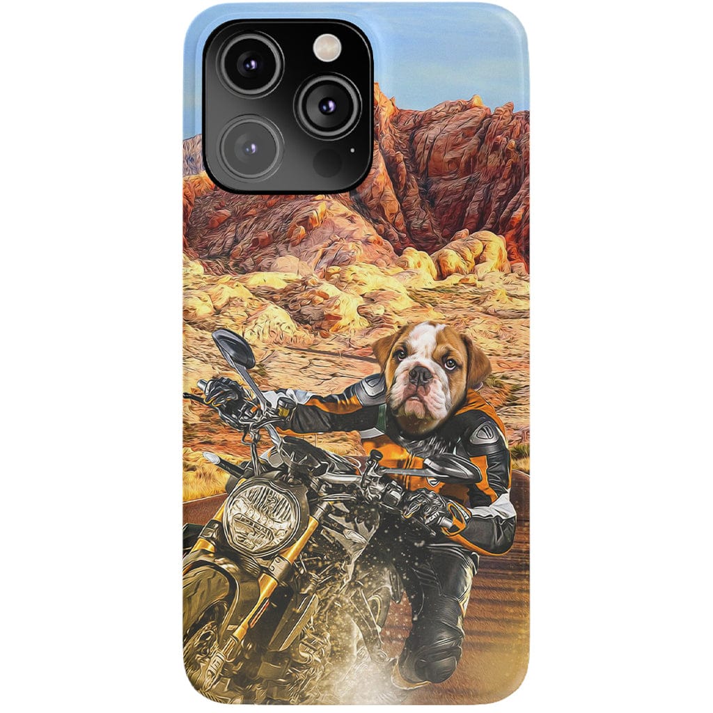 Funda para móvil personalizada &#39;Dogati Rider&#39;