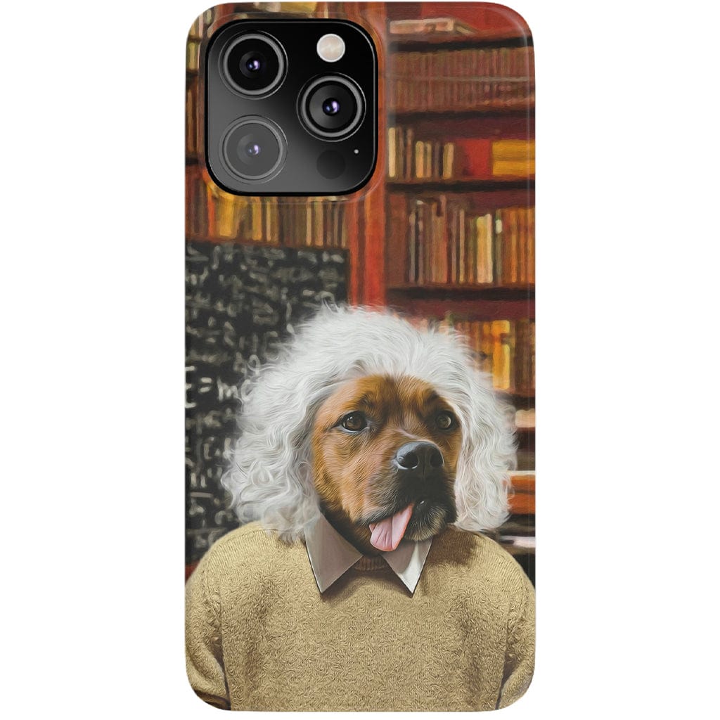 Funda para móvil personalizada &#39;Albert Pawstein&#39;