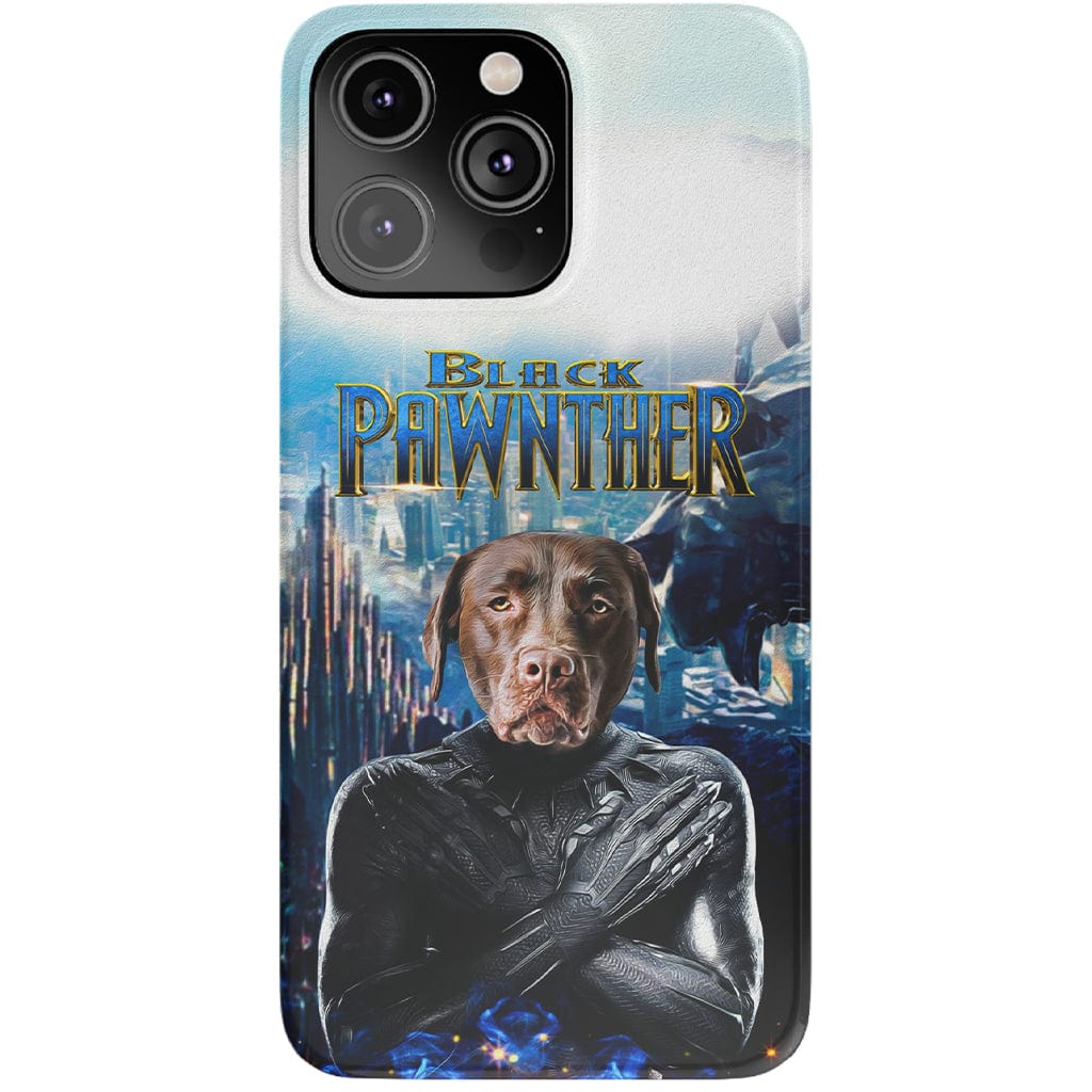 Funda para teléfono personalizada &#39;Black Pawnther&#39;