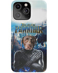 Funda para teléfono personalizada 'Black Pawnther'