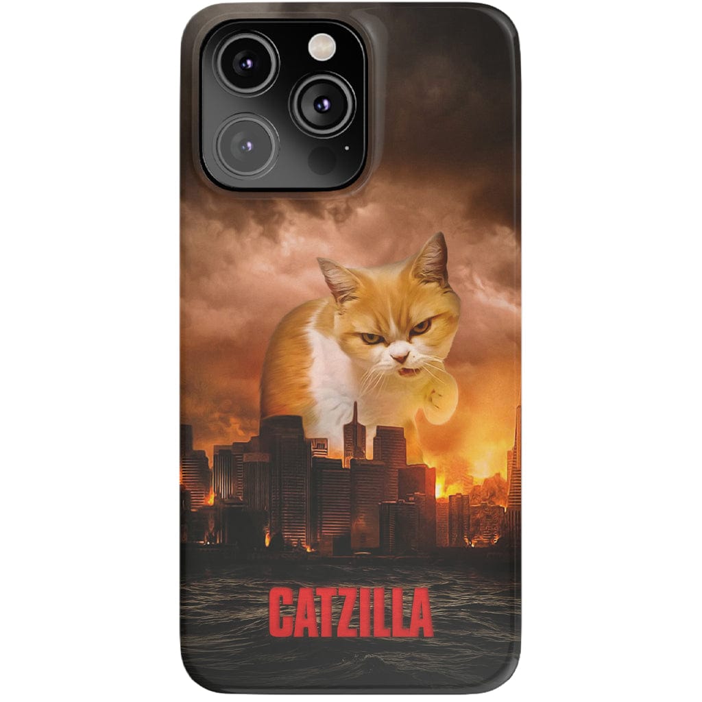 Funda para móvil personalizada &#39;Catzilla&#39;