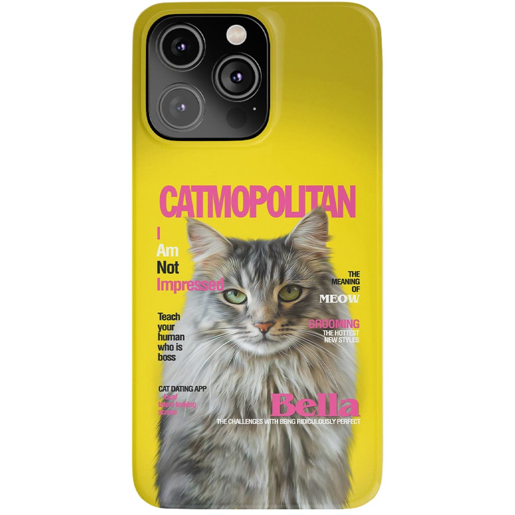 Funda para móvil personalizada &#39;Catmopolitan&#39;