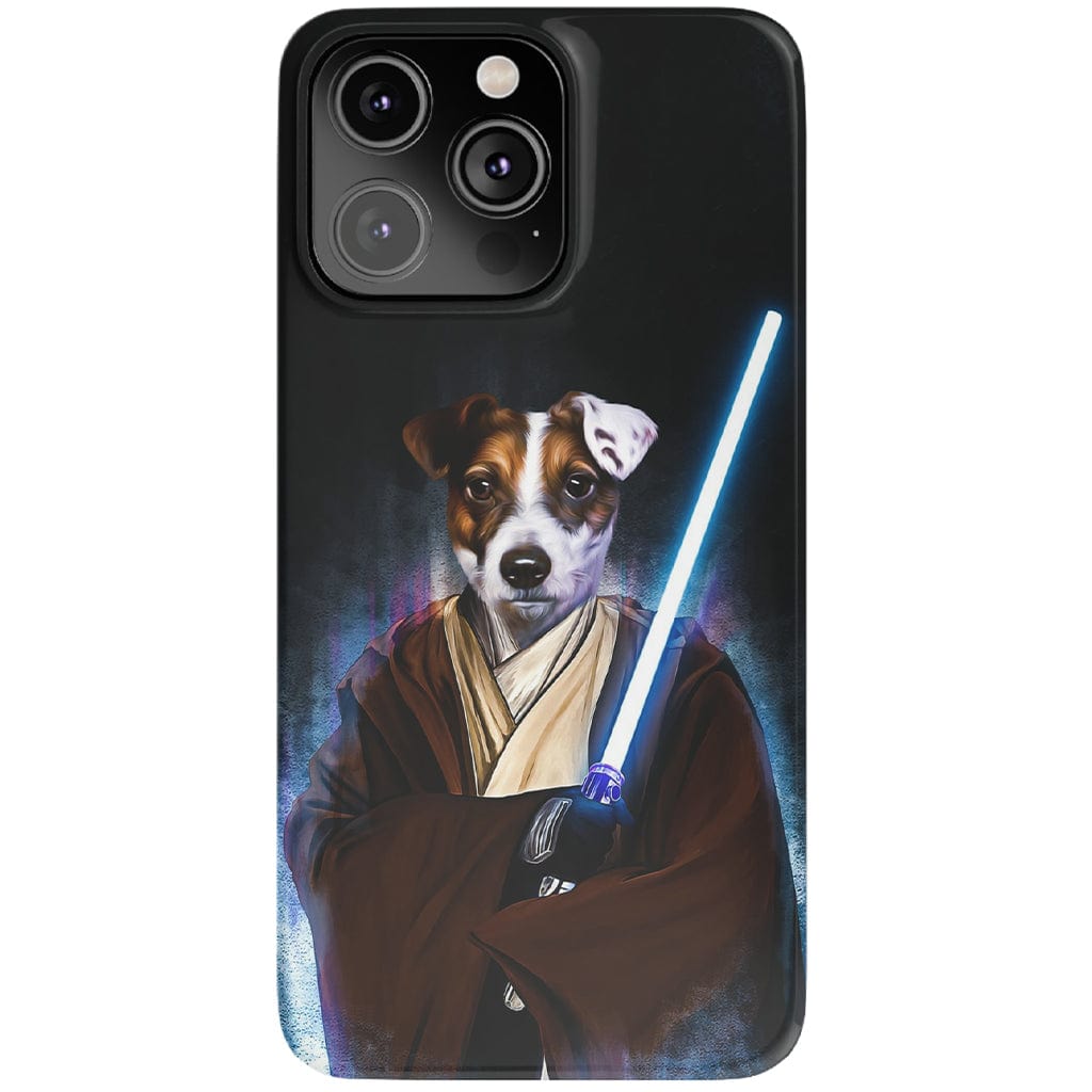 Funda para móvil personalizada &#39;Doggo-Jedi&#39;