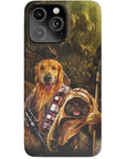 Funda personalizada para teléfono con 2 mascotas 'Chewdogga &amp; Dogg-E-Wok'