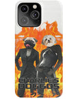 Funda personalizada para teléfono con 2 mascotas 'Charlie's Doggos'