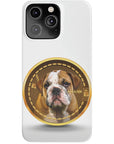 Funda para teléfono personalizada 'Crypto personalizado (tu perro)'