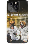 'Alemania Doggos' Funda personalizada para teléfono con 2 mascotas