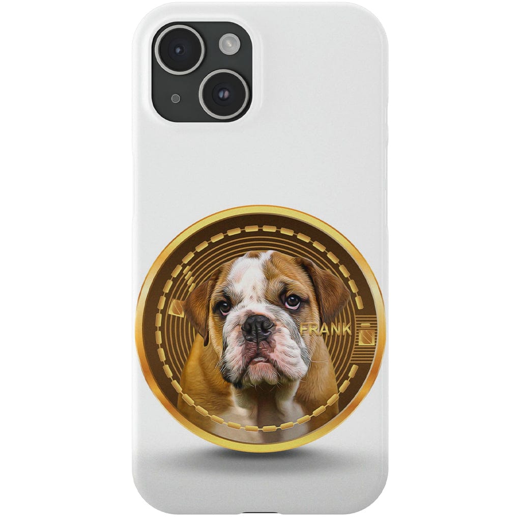 Funda para teléfono personalizada &#39;Crypto personalizado (tu perro)&#39;