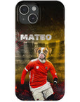 Funda para móvil personalizada 'Austria Doggos Soccer'